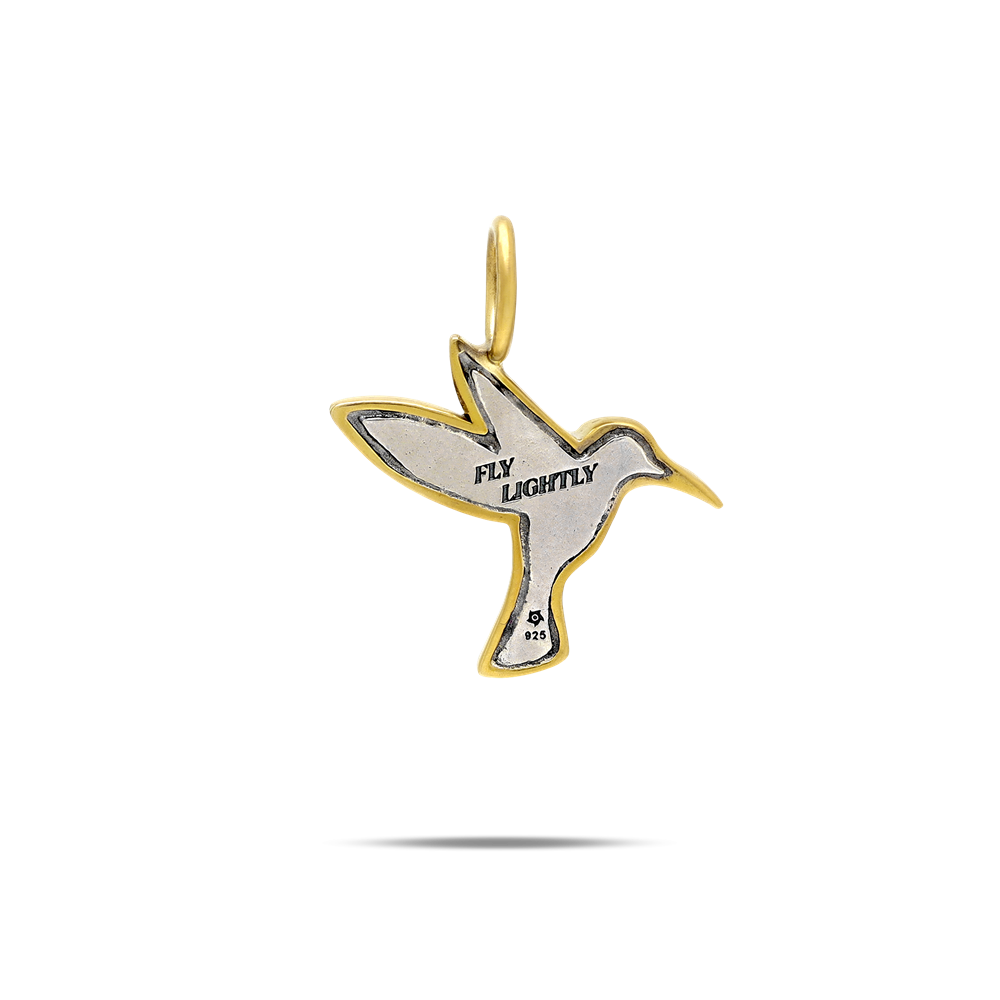 Lightwing Hummingbird Charm - Waxing Poetic