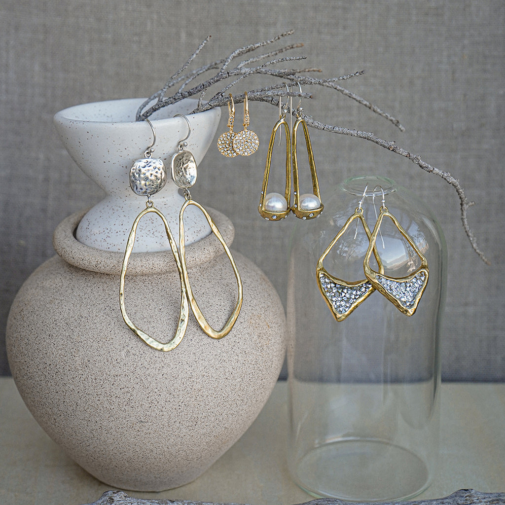 Waxing Poetic - Kristal Aura Earrings main image 1