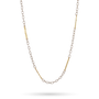 Tripper Chain - Sterling Silver & Brass - 24"-1