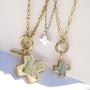 Life in Balance Cross Toggle Necklace-6