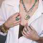 Infinite Sky Turquoise Ensemble Necklace-6