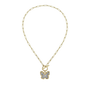 Kristal Breakfree Butterfly Toggle Necklace-2