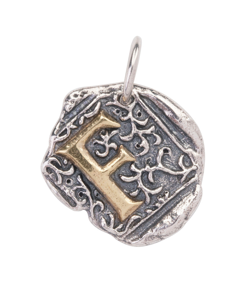 Century Insignia Initial Charm | Waxing Poetic