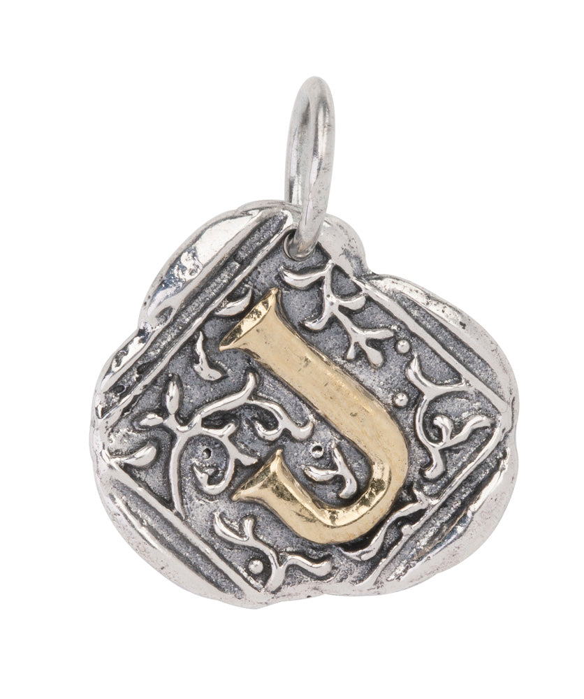 Century Insignia Initial Charm | Waxing Poetic