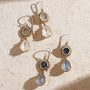 Kristal Be the Light Pear Drop Earrings - Glisten-4