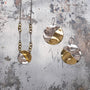 Slant Disc Earrings-2