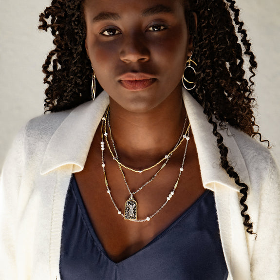 Kristal Guiding Angel Pendant Waxing Poetic