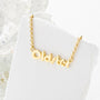 Oldster Nameplate Necklace-1