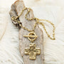 Life in Balance Cross Toggle Necklace-10