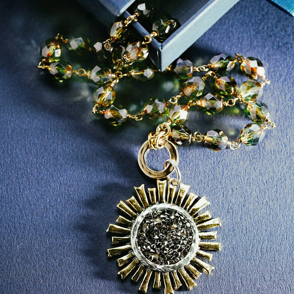 Waxing Poetic - Be The Light Pendant