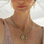 Tripper Chain - Sterling Silver & Brass - 18"-5
