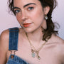 Sparkle and Pop Champagne Toggle Necklace-6