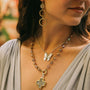 Kristal Life in Balance Cross Pendant-14