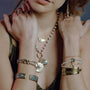 Kristal Harmony Hinge Cuff-32