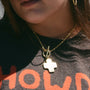 Life in Balance Cross Toggle Necklace-5