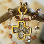 Kristal Life in Balance Cross Pendant-4