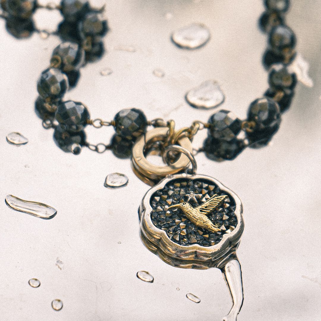 Waxing Poetic - Joyful Messenger Pendant
