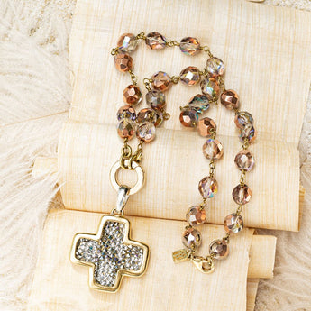 Waxing Poetic - Kristal Life in Balance Cross Charm main image 0