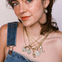 Sparkle and Pop Champagne Toggle Necklace-5