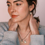 Kristal Diamond Drop Earrings-4