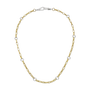 Everything Necklace - Ceramic Coated Brass & Sterling Silver - 16"-3