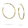 Airy Oval Hoops Large - Ceramic Coated Brass-1