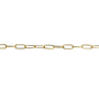 Golden Accord Paper Clip Chain - 24"-2