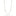 Bar Star Scatter Chain - Brass - 16"-1