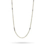 Bar Star Scatter Chain - Brass - 28"-1