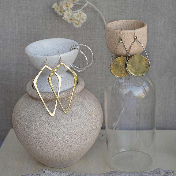 Nomad Earrings Waxing Poetic