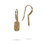 Cosmos Tag Earrings - Gold Plated-1