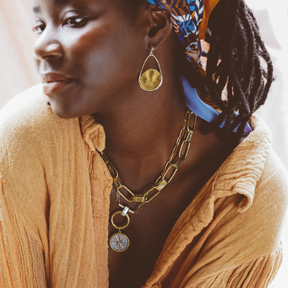 Nomad Earrings Waxing Poetic