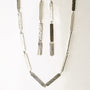Linea Necklace - Sterling Silver-3
