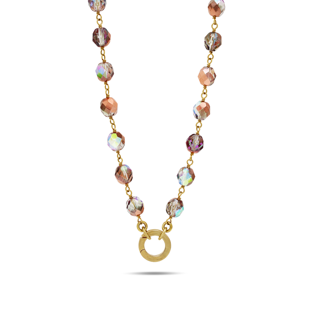 Ensemble Necklace Aurora Borealis 18" Waxing Poetic