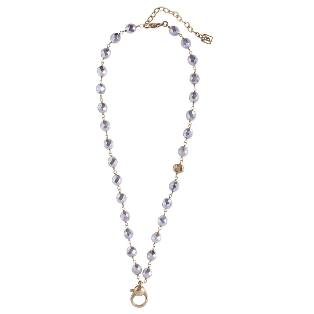 Ensemble Necklace - Bright Silver - 18"-4