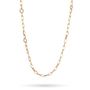 Gold Plated Everything Necklace - 18 Inches-1