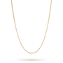 Bora Chain - 18 Inches - Gold Plated Sterling Silver Cable-1