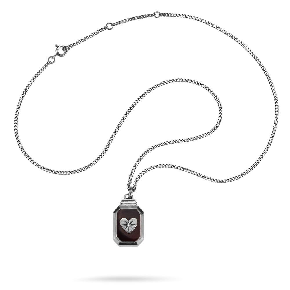 Innervision Necklace Heart 18" Waxing Poetic