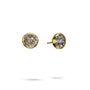 Kristal Dome Stud Earrings-3