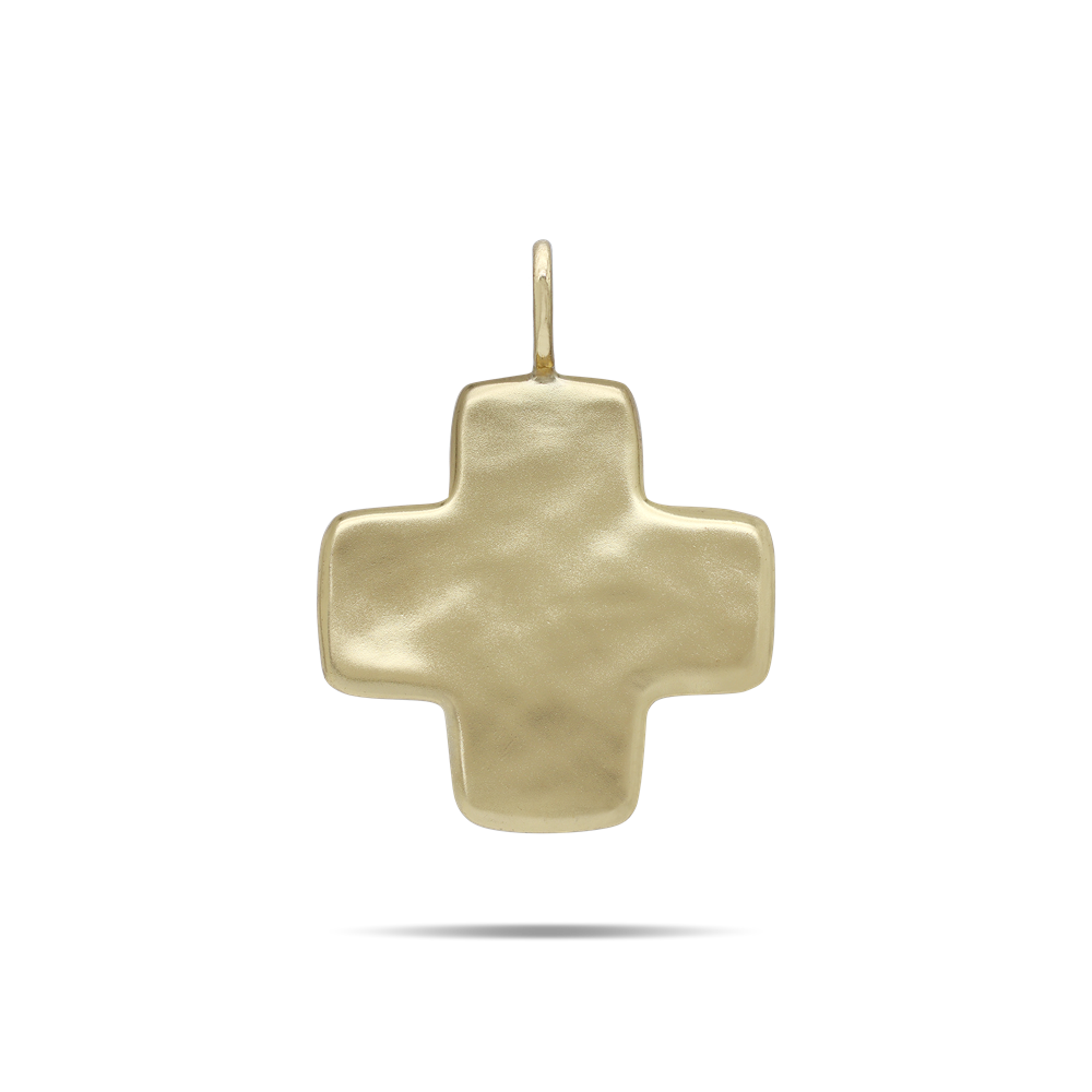 Life in Balance Cross Pendant Large Waxing Poetic
