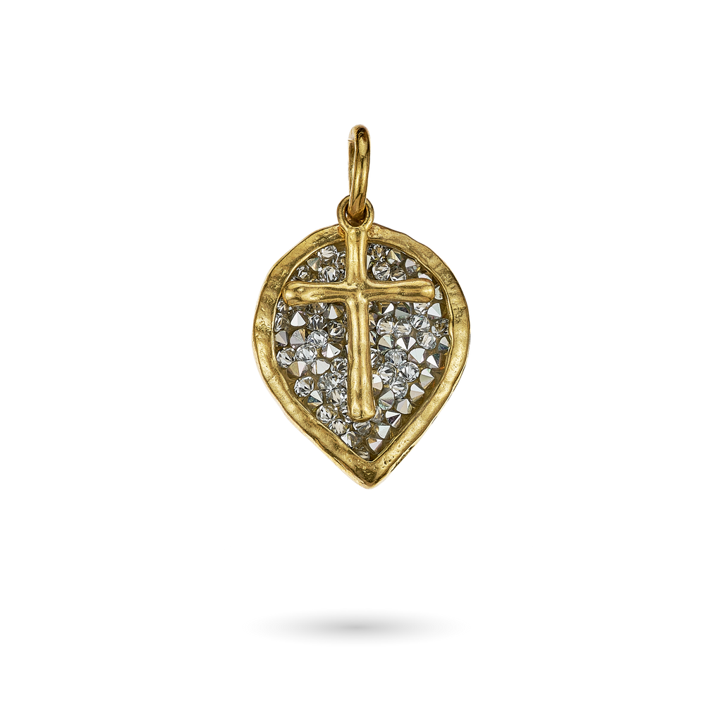 Waxing Poetic - Kristal Life in Balance Cross Charm