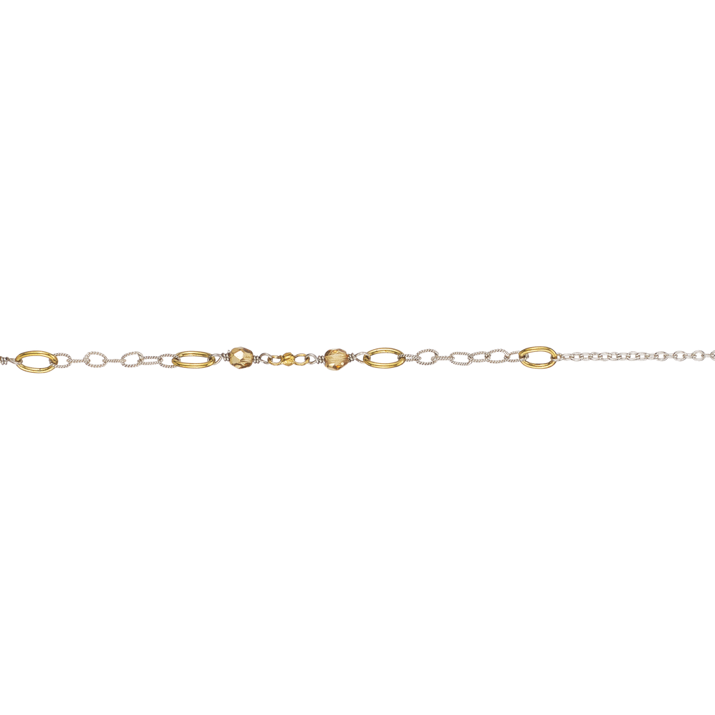 Mixed Metal Chain, Gold and Silver Chain Necklace |Waxing Poetic