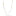 Oval Star Scatter Chain - Sterling Silver & Brass - 20"-1