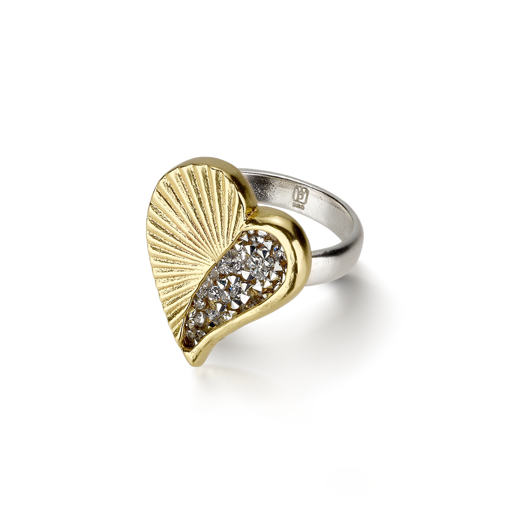 Poetic Heart Kristal Heartstar Ring Waxing Poetic