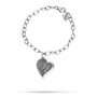 Poetic Heart - Kristal Heartstar Bracelet - Sterling Silver-1