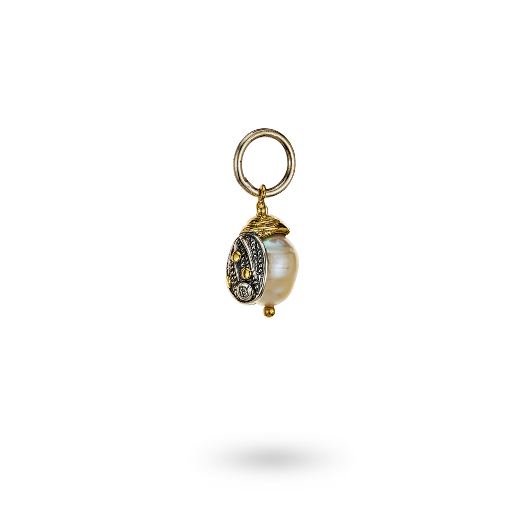 Pearl of Luck Ladybug Pendant Waxing Poetic