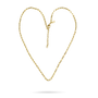 Paperclip Chain - Ceramic Coated Brass - 20"-2