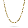 Paperclip Chain - Ceramic Coated Brass - 20"-1
