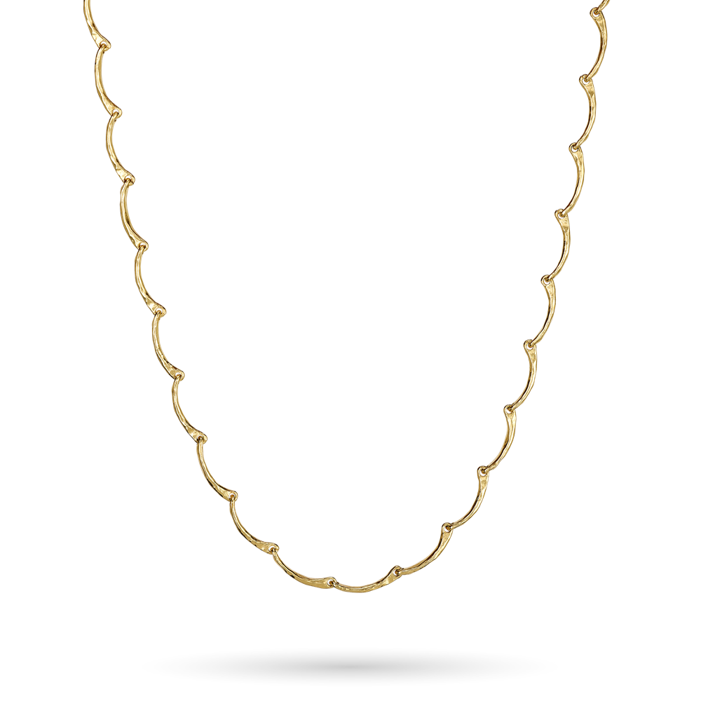Reverie Scallop Necklace - Gold Plate-2