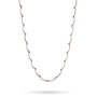 Reverie Scallop Necklace - Silver-4